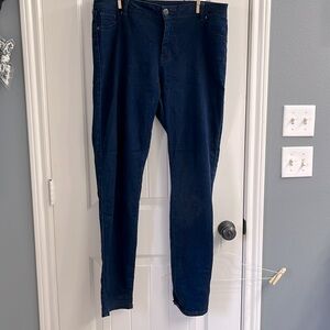 Avenue Dark Blue Denim Jeans